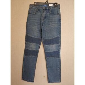 Boys NWT Arizona Dark Moto Slim Fit Jeans sz 20